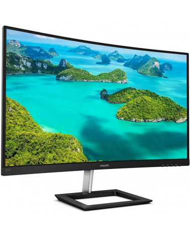 Монитор 31.5" PHILIPS 325E1C (00/01) Black (VA, 2560x1440, D-Sub+HDMI+DP, 4 ms, 178°/178°, 250 cd/m, 3000:1, 75Hz, Curved) 