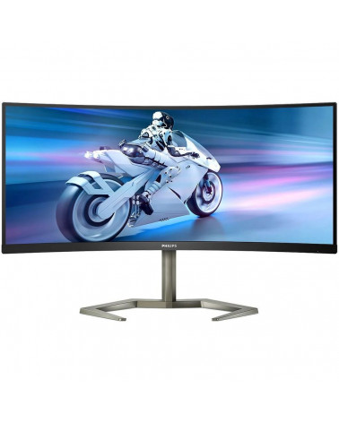 Монитор 34" PHILIPS 34M1C5500 (00/01) Black  VA, изогнутый, 3440x1440, 165Hz, 1 ms, 178°/178°, 300 cd/m, 3000:1, +2xHDMI 2.0, +2