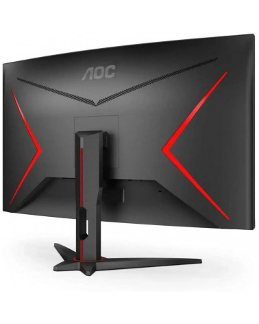 Монитор 31.5" AOC C32G2ZE Black-Red 