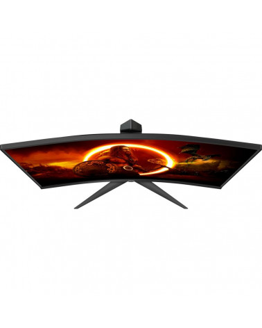 Монитор 27" AOC  C27G2Z3 Black-Red  (VA, изогнутый, 1920x1080, 280Hz, 0.5 ms, 178°/178°, 300 cd/m, 80M:1, +2xHDMI 2.0, +DisplayP