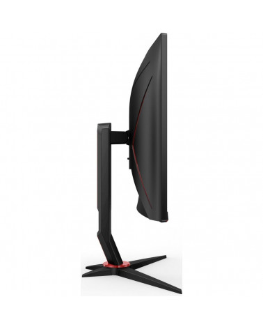 Монитор 27" AOC  C27G2Z3 Black-Red  (VA, изогнутый, 1920x1080, 280Hz, 0.5 ms, 178°/178°, 300 cd/m, 80M:1, +2xHDMI 2.0, +DisplayP