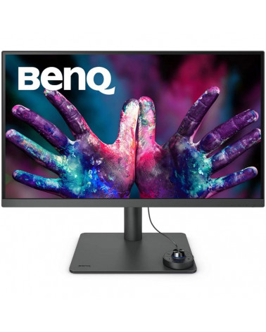 Монитор 27" BenQ PD2705U Grey (3840x2160, IPS,  60Hz, 1200:1, 350cd, 5ms, HDMI, DP 3*USB 3.0, USB C*65W, Thunderbolt 3, Speakers