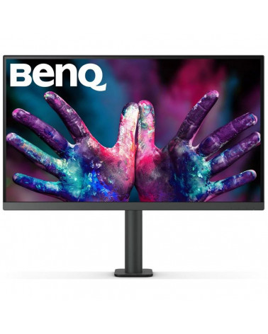 Монитор 27" BenQ PD2705UA с кронштейном, Grey (3840x2160, IPS,  60Hz, 1200:1, 350cd, 5ms, HDMI, DP 3*USB 3.0, USB C*65W, Thunder