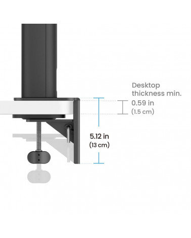 Монитор 27" BenQ PD2705UA с кронштейном, Grey (3840x2160, IPS,  60Hz, 1200:1, 350cd, 5ms, HDMI, DP 3*USB 3.0, USB C*65W, Thunder