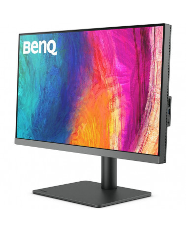 Монитор 27" BenQ PD2706U Grey (3840x2160, IPS,  60Hz, 1200:1, 400cd, 5ms, HDMI, DP 3*USB 3.0, USB C*65W, Thunderbolt 3, Speakers