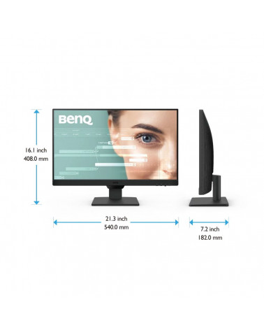 Монитор 23.8" BenQ GW2490 Black (1920x1080, IPS, 100Hz, 20M:1, 250cd, 5ms, 2*HDMI, DP, Speakers, Flicker-freeLow Blue Light, 3Y)