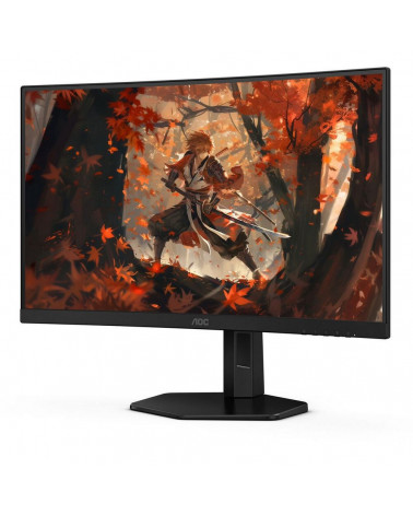 Монитор 27" AOC CQ27G4X Black  (VA, изогнутый, 2560x1440, 180Hz, 0.5 ms, 178°/178°, 300 cd/m, 80M:1, +2xHDMI 2.0, +DisplayPort 1