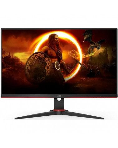 Монитор 23.8" AOC 24G2ZE Black+Cherry  (IPS, nonGLARE, 240 Hz, 350 cd/m2, H178°/V178°, 1000:1, 80M:1, 16.7M, 0,5 ms, 2xHDMI, DP,