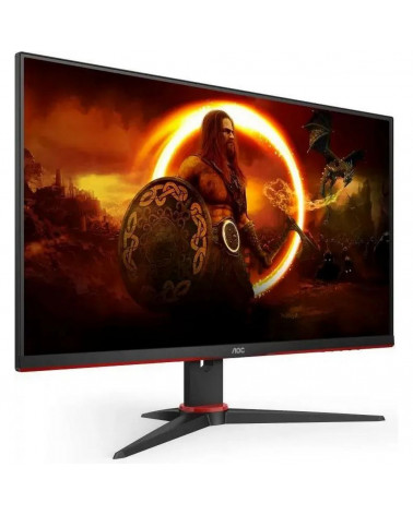 Монитор 23.8" AOC 24G2ZE Black+Cherry  (IPS, nonGLARE, 240 Hz, 350 cd/m2, H178°/V178°, 1000:1, 80M:1, 16.7M, 0,5 ms, 2xHDMI, DP,