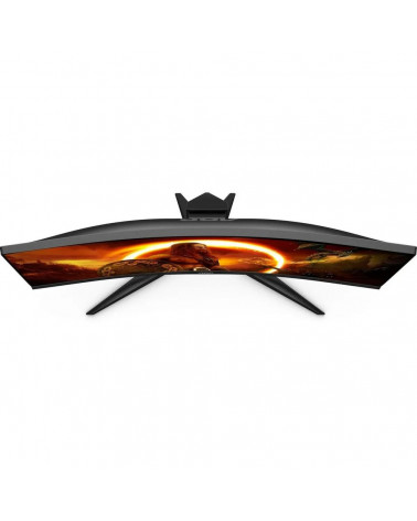 Монитор 27" AOC C27G2E Black-Red (VA, Curved, nonGLARE, 165 Hz, 250 cd/m2, H178°/V178°, 4000:1, 80M:1, 16.7M, 4ms, VGA, 2xHDMI, 