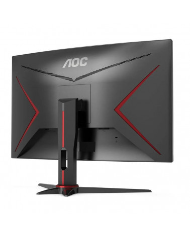 Монитор 27" AOC C27G2E Black-Red (VA, Curved, nonGLARE, 165 Hz, 250 cd/m2, H178°/V178°, 4000:1, 80M:1, 16.7M, 4ms, VGA, 2xHDMI, 