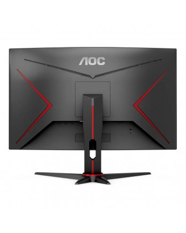 Монитор 27" AOC C27G2E Black-Red (VA, Curved, nonGLARE, 165 Hz, 250 cd/m2, H178°/V178°, 4000:1, 80M:1, 16.7M, 4ms, VGA, 2xHDMI, 