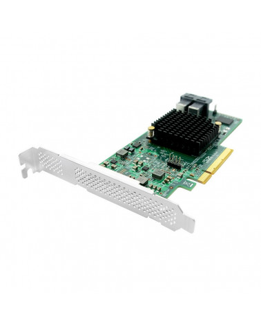 RAID-контроллер ACD ACD SAS3008-8R PCIe 3.0 x8 LP, SAS/SATA 12G, RAID 0,1,10,1E,JBOD, 8port (2*int SFF8643), 3008ROC, (аналог LS