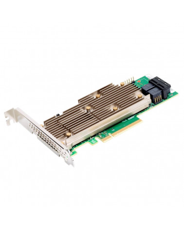 RAID-контроллер Broadcom 9460-8I SGL (05-50011-02 / 03-50011-33012)  PCIe 3.1 x8 LP, SAS/SATA/NVMe, RAID 0,1,5,6,10,50,60, 8port