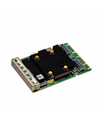 RAID-контроллер Broadcom 9562-16i SGL ( 05-50137-00 )  OCP 3.0, RAID 0,1,5,6,10,50,60, 16port (2 * int SFF8654), 8GB Cache, 3916