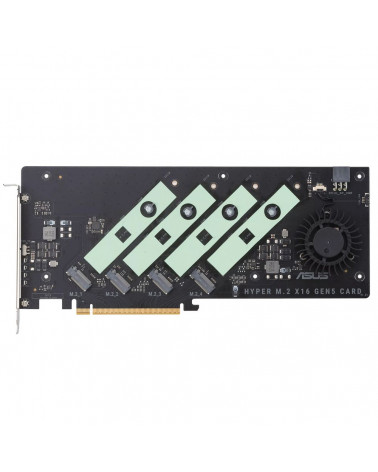 Плата расширения ASUS HYPER M.2 X16 GEN5 CARD /PCIE 5.0 M.2 X16, ADD ON CARD 