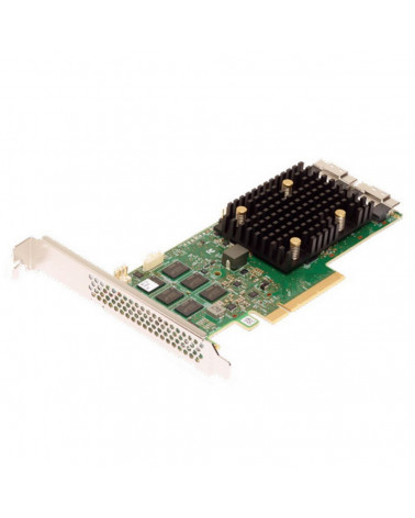 RAID-контроллер Broadcom 9560-16I SGL (05-50077-00 / 03-50077-00007)  PCIe 4.0 x8 LP, SAS/SATA/NVMe, RAID 0,1,5,6,10,50,60, 16po