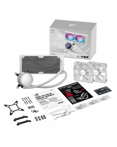 Жидкостная система охлаждения ASUS ROG RYUO III 240 ARGB WHT /AIO COOLER,ASETEK,EMMA,ARGB,AURA,WHT (90RC00J2-M0UAY0) /AIO COOLER