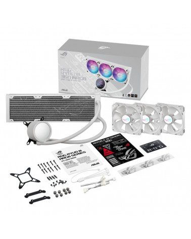 Жидкостная система охлаждения ASUS ROG RYUO III 360 ARGB WHT /AIO COOLER,ASETEK,EMMA,ARGB,AURA,WHT (90RC00I2-M0UAY0) /AIO COOLER