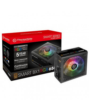 Блок питания Thermaltake Smart BX1 RGB 650W PS-SPR-0650NHSABE-1 650W, 80 Plus Bronze 