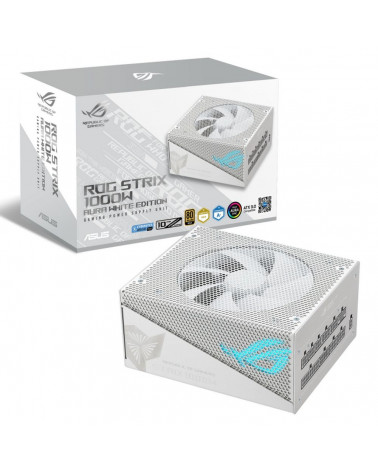 Блок питания ASUS ROG-STRIX-1000G-AURA-WHITE-GAMING /PSU, CE+UK (90YE00P5-B0NA00) 