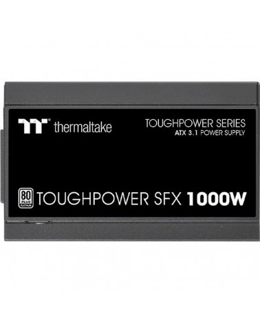 Блок питания Thermaltake Toughpower SFX 1000W /Fully Modular/Non Light/Full Range/Analog/80 Plus Platinum/EU/100% JP CAP/All Fla