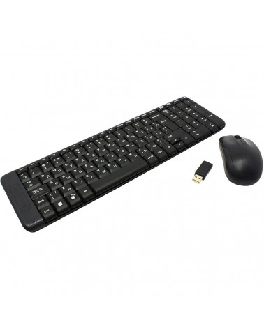 Комплект клавиатура и мышь Logitech Комплект беспроводной Logitech MK220 |920-003169| Комплект беспроводной Logitech MK220 8, (0