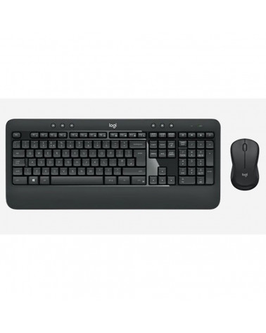 Комплект клавиатура и мышь Logitech Комплект беспроводной Logitech MK540 Advanced |920-008686| клавиатура черная, мультимедийная