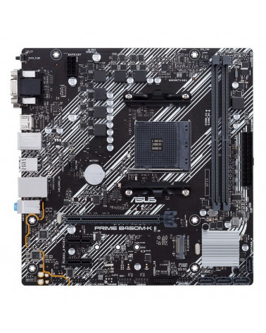 Материнская плата ASUS PRIME B450M-K II AM4 micro-ATX 2xDDR4 PCIEx16 2xPCIEx1 M.2 VGA DVI HDMI GLAN