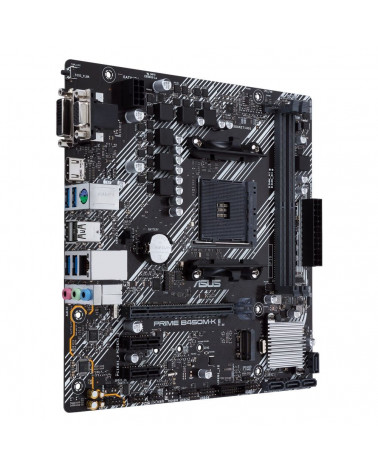 Материнская плата ASUS PRIME B450M-K II AM4 micro-ATX 2xDDR4 PCIEx16 2xPCIEx1 M.2 VGA DVI HDMI GLAN