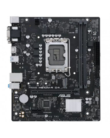 Материнская плата ASUS PRIME H610M-R D4-SI  /LGA1700,H610,HDMI,DVI,D-SUB,MB (758372)