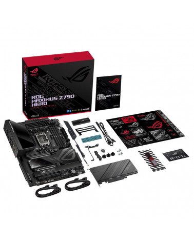 Материнская плата ASUS ROG MAXIMUS Z790 HERO /LGA1700,Z790,USB3.2 GEN 2,MB (90MB1CI0-M0EAY0) /LGA1700,Z790,USB3.2 GEN 2,MB (90MB