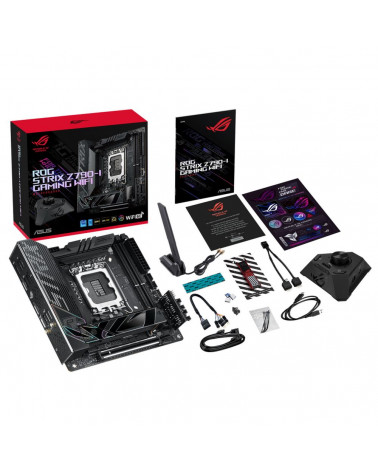 Материнская плата ASUS ROG STRIX Z790-I GAMING WIFI /LGA1700,Z790,USB3.2 GEN 2X2,MB (90MB1CM0-M0EAY0) /LGA1700,Z790,USB3.2 GEN 2