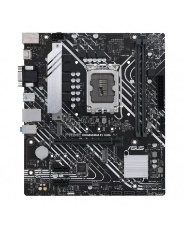 Материнская плата ASUS PRIME B660M-K D4 /LGA1700,B660,USB3.2 GEN 1,MB (90MB1950-M1EAY0) /LGA1700,B660,USB3.2 GEN 1,MB (90MB1950-