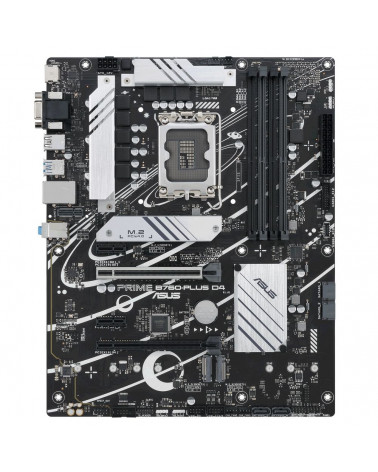 Материнская плата ASUS PRIME B760-PLUS D4 /LGA1700,B760,USB 3.2 GEN 2X2,AURA,MB (90MB1CW0-M0EAY0) /LGA1700,B760,USB 3.2 GEN 2X2,