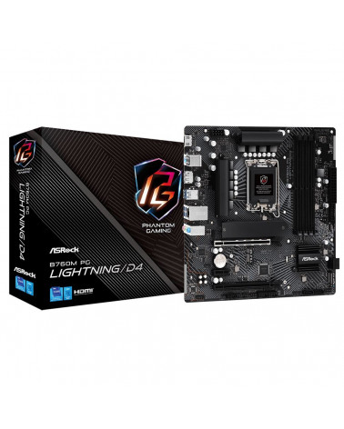 Материнская плата ASRock B760M PG LIGHTNING/D4, RTL