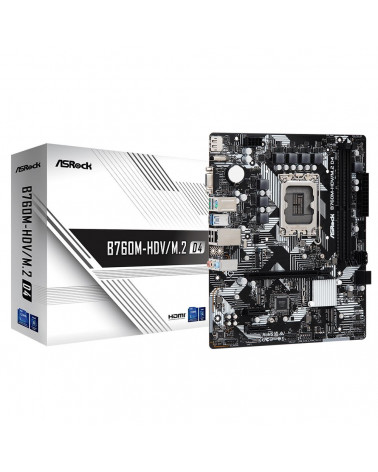 Материнская плата ASRock B760M-HDV/M.2 D4, RTL