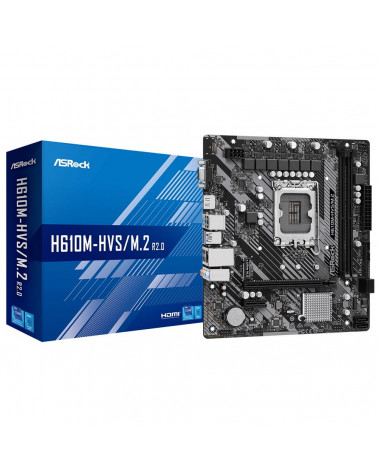 Материнская плата ASRock H610M-HVS/M.2 R2.0, RTL