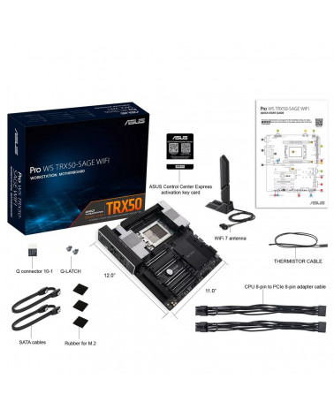 Материнская плата ASUS PRO WS TRX50-SAGE WIFI /AMD STR5,TRX50,PCIE 5.0,WS MB