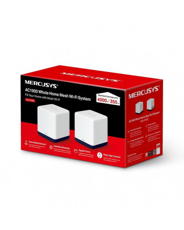 Точка доступа Wi-Fi Mercusys Halo H50G(2-pack) AC1900 Домашняя Mesh Wi-Fi система (006600) 12