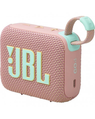 JBL Портативная колонка GO 4, розовая