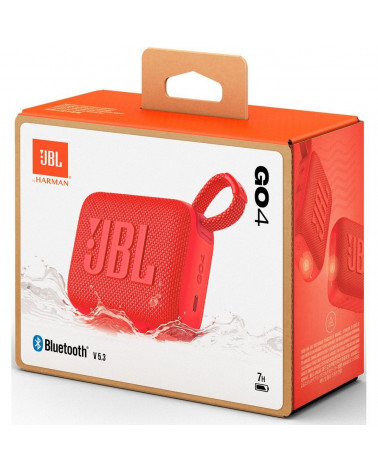 JBL Портативная колонка GO 4, красный