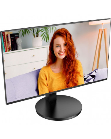 Монитор 23.8" AOC 24B3CF2  Black  (1920x1080, WLED, 16:9, IPS, 250 cd, 1300:1, 20M:1, 4ms, 178°/178°, HDMI, 2xUSB3.2, USB-C65W(D