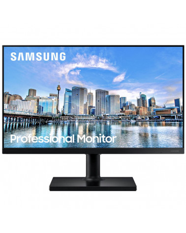 Монитор Samsung 23.8" F24T450FZI Black (IPS, 1920x1080, HDMI+HDMI+DP, 5 ms, 178°/178°, 250 cd/m, 1000:1, MM) (614871) 