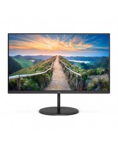 Монитор AOC 27" Q27V4EA Black (IPS, 2560x1440, HDMI+DP, 4 ms, 178°/178°, 250 cd/m, 1000:1 (20M:1), MM) (189880) 