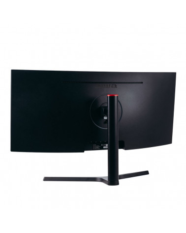 Монитор Aiwa 34" MP340G-Y Black (VA, 3440x1440, 2xHDMI+2xDP, 1 ms, 178°/178°, 250 cd/m, 4000:1, 165Hz, MM, Curved, внешн. БП) 