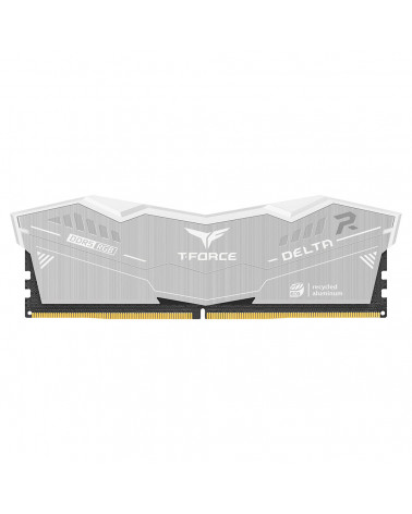 Модуль памяти DDR5 TEAMGROUP T-Force Delta RGB ECO 32GB (2x16GB) 6000MHz CL38 (38-46-46-76) 1.25V / FF2D532G6000HC38GDC01 / Silv