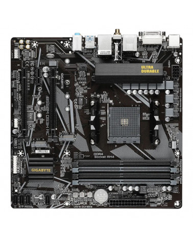 Материнская плата Gigabyte B550M DS3H AC, Socket AM4, AMD A520, 4xDDR4-3200, DVI-D+HDMI, 2xPCI-Ex16, 1xPCI-Ex1, 4xSATA3(RAID 0/1