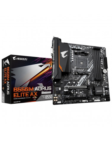 Материнская плата Gigabyte B550M AORUS ELITE AX, RTL