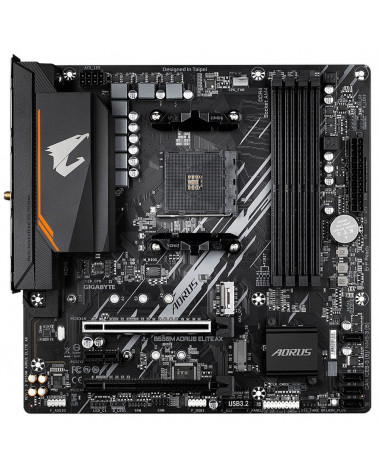 Материнская плата Gigabyte B550M AORUS ELITE AX, RTL